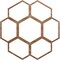 Ekena Millwork Florin Wood Fretwork Pierced Ceiling Medallion, Walnut, 20"OD x 7"ID x 3/8"T CMWP20X20X0375FOWA - alternate 1
